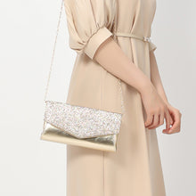 画像をギャラリービューアに読み込む, グリッタークラッチバッグ/mob003