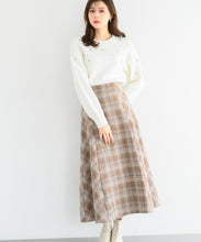 画像をギャラリービューアに読み込む, ロービングチェックAラインスカート/MM447212