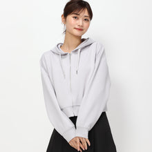 画像をギャラリービューアに読み込む, ダンボールジップクロップドパーカー/MM418203 (ライトグレー)