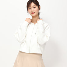 画像をギャラリービューアに読み込む, ダンボールジップクロップドパーカー/MM418203 (ホワイト)