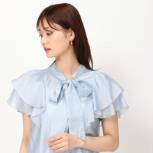 画像をギャラリービューアに読み込む, シアーボウタイブラウス/MM428108
