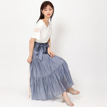 画像をギャラリービューアに読み込む, シアーティアードスカート/MM427208
