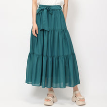 画像をギャラリービューアに読み込む, シアーティアードスカート/MM427208