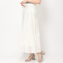 画像をギャラリービューアに読み込む, シアーティアードスカート/MM427208