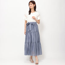 画像をギャラリービューアに読み込む, シアーティアードスカート/MM427208