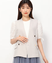 画像をギャラリービューアに読み込む, ウーリッシュベスト/MM438505 (ライトグレー)