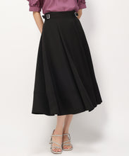 画像をギャラリービューアに読み込む, サイドバックルフレアスカート/MM437210