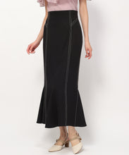 画像をギャラリービューアに読み込む, 配色ステッチマーメイドスカート/MM437203