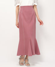 画像をギャラリービューアに読み込む, 配色ステッチマーメイドスカート/MM437203