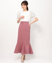 画像をギャラリービューアに読み込む, 配色ステッチマーメイドスカート/MM437203