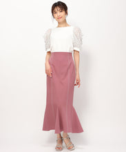 画像をギャラリービューアに読み込む, 配色ステッチマーメイドスカート/MM437203