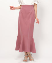 画像をギャラリービューアに読み込む, 配色ステッチマーメイドスカート/MM437203