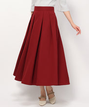 画像をギャラリービューアに読み込む, タックボリュームカラースカート/MM437202