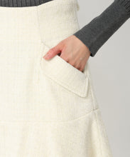 画像をギャラリービューアに読み込む, ラメツイードミニスカート/MM437217