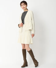 画像をギャラリービューアに読み込む, ラメツイードミニスカート/MM437217