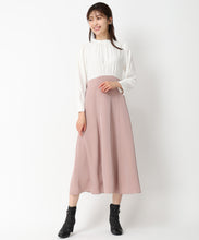 画像をギャラリービューアに読み込む, ドッキングフレアワンピース/MM437406