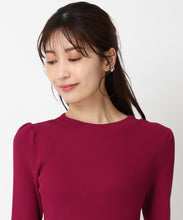 画像をギャラリービューアに読み込む, ベーシック配色Aラインニットワンピース/MM437408