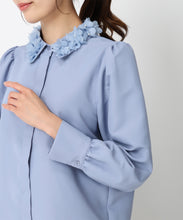 画像をギャラリービューアに読み込む, 襟モチーフブラウス/MM438113