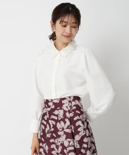 画像をギャラリービューアに読み込む, 襟モチーフブラウス/MM438113