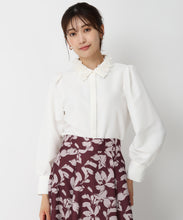 画像をギャラリービューアに読み込む, 襟モチーフブラウス/MM438113
