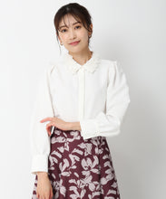 画像をギャラリービューアに読み込む, 襟モチーフブラウス/MM438113