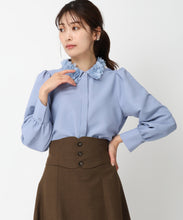 画像をギャラリービューアに読み込む, 襟モチーフブラウス/MM438113