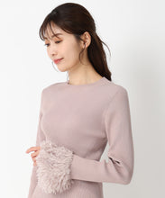 画像をギャラリービューアに読み込む, フェザー袖リブニット/MM438309