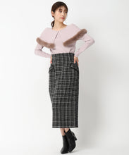 画像をギャラリービューアに読み込む, ラメツイードタイトスカート/MM447201