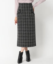 画像をギャラリービューアに読み込む, ラメツイードタイトスカート/MM447201