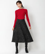 画像をギャラリービューアに読み込む, ツイードフレアスカート/MM447202
