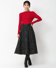 画像をギャラリービューアに読み込む, ツイードフレアスカート/MM447202