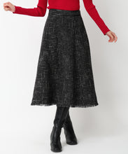 画像をギャラリービューアに読み込む, ツイードフレアスカート/MM447202