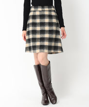 画像をギャラリービューアに読み込む, アソート柄ミニスカート/MM447203 (モカ)