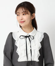 画像をギャラリービューアに読み込む, フリルブラウスミニワンピース/MM447404