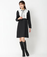 画像をギャラリービューアに読み込む, フリルブラウスミニワンピース/MM447404