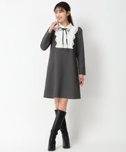 画像をギャラリービューアに読み込む, フリルブラウスミニワンピース/MM447404