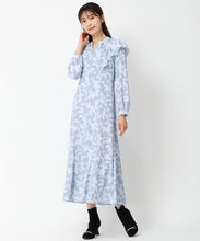 画像をギャラリービューアに読み込む, バイカラーフラワーワンピース/MM447411