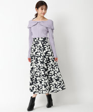 画像をギャラリービューアに読み込む, 2wayリボンケープカラーニット/MM448302