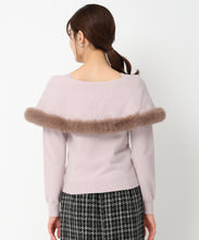 画像をギャラリービューアに読み込む, 2wayケープファーニット/MM448305