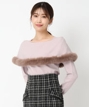 画像をギャラリービューアに読み込む, 2wayケープファーニット/MM448305