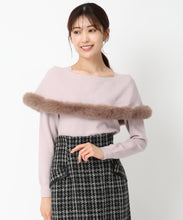 画像をギャラリービューアに読み込む, 2wayケープファーニット/MM448305