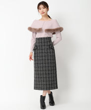 画像をギャラリービューアに読み込む, 2wayケープファーニット/MM448305