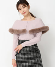 画像をギャラリービューアに読み込む, 2wayケープファーニット/MM448305