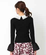 画像をギャラリービューアに読み込む, シアーダブル衿2wayニット/MM448309