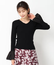 画像をギャラリービューアに読み込む, シアーダブル衿2wayニット/MM448309