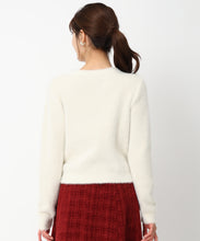 画像をギャラリービューアに読み込む, シャギー金釦カーディガン/MM448401