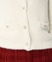 画像をギャラリービューアに読み込む, シャギー金釦カーディガン/MM448401