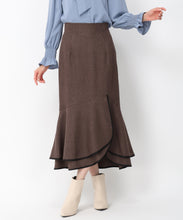 画像をギャラリービューアに読み込む, 配色アシメフリルスカート/MM437214