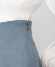 画像をギャラリービューアに読み込む, 異素材切替フレアスカート/MM447207