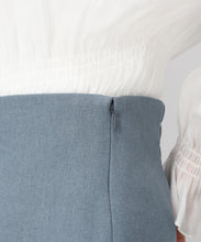 画像をギャラリービューアに読み込む, 異素材切替フレアスカート/MM447207